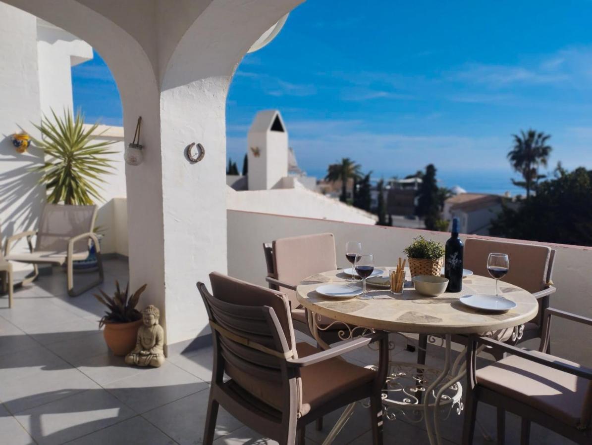 Beautiful Apartment With Amazing Sea View Nerja Dış mekan fotoğraf